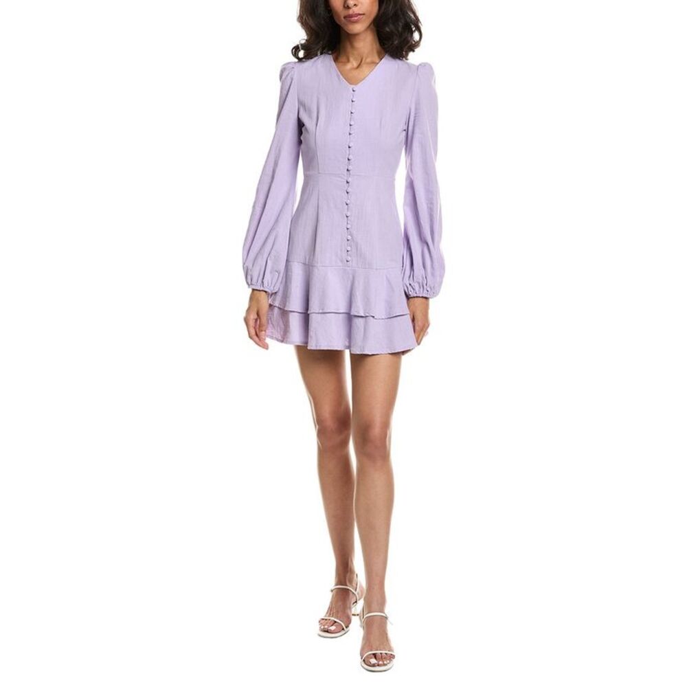 To My Lovers Womens  Mini Dress, Purple